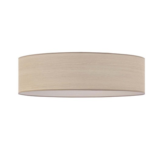 plafony Duża lampa sufitowa w kolorze bielonego dębu MEDINA ECO fi - 80 cm