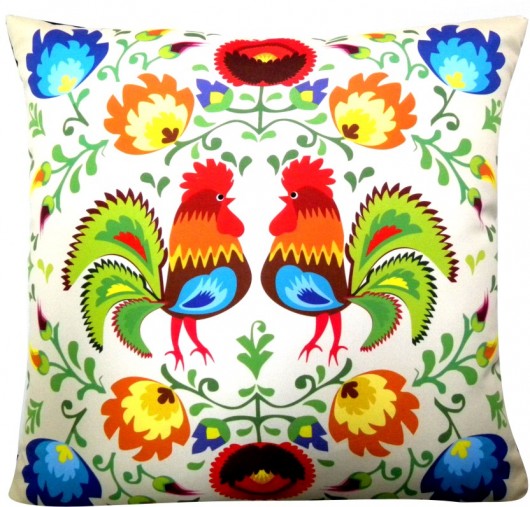 Poduszka dekoracyjna folk Gaul Designs