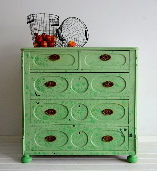 komody Komoda dębowa GREEN APPLE