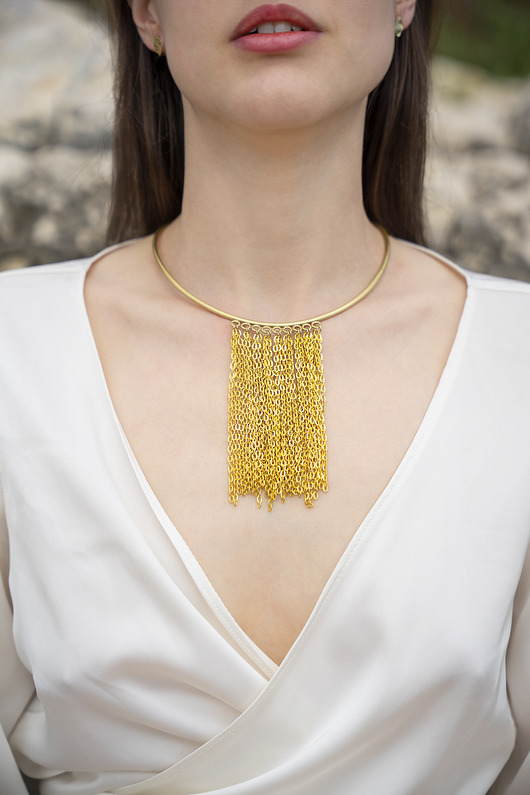 kolie Naszyjnik PŁATKI No. 3