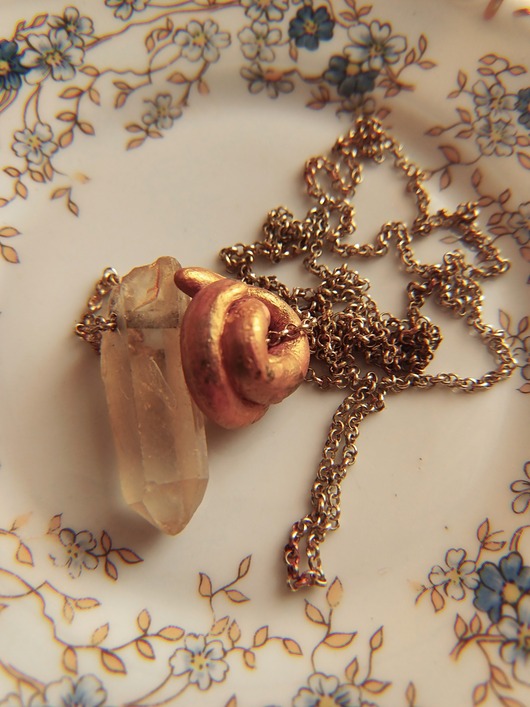 wisiory Amulet Crystal Witch