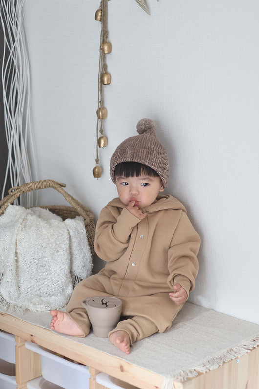 kombinezony dla niemowlaka Kombinezon Uszaty Kakałko