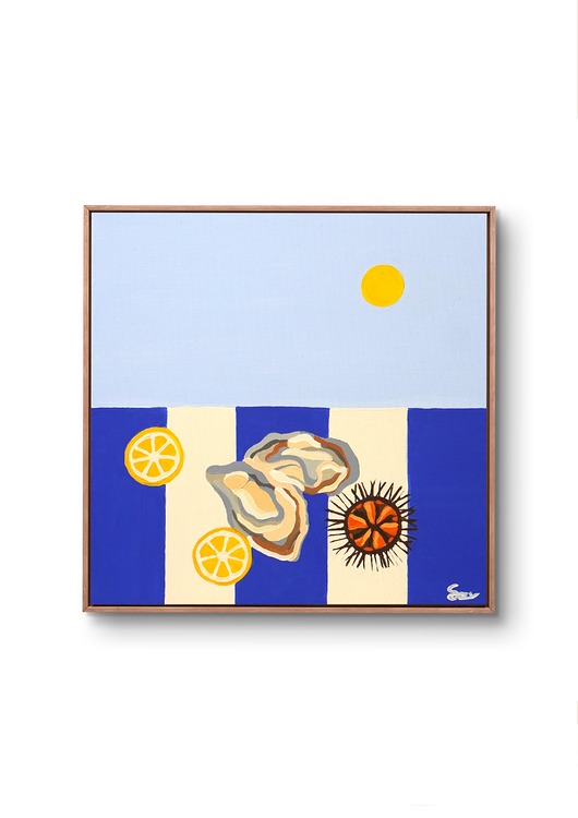 obrazy Obraz na płótnie "Ostrygi"