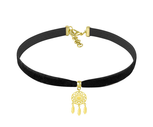 Boho Choker - black velvet Lavoga