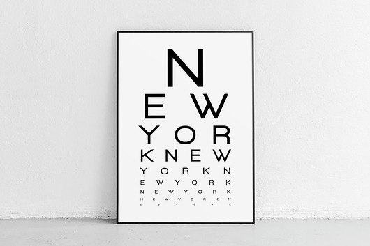 Plakat New York - 50x70cm ScandiMyLove