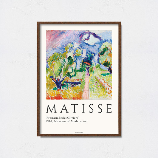 Henri Matisse plakat do wystawy Pas De LArt