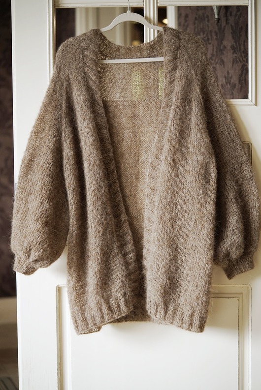 swetry damskie Kardigan SimpleCardigan Cinnamon