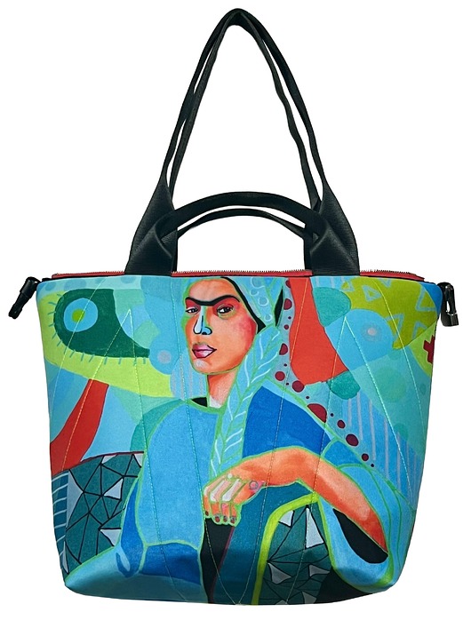 torby na ramię Art MIMA bag SHORT & Marcina Painty print