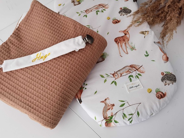 akcesoria dziecięce - różne Zestaw prezentowy personalizowany  - warianty, kolory