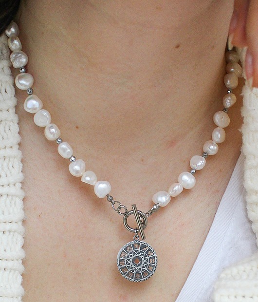 chokery Naszyjnik/Choker "Perła"