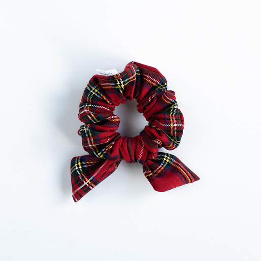 Scrunchie ŚWIĘTA BOW wu handmade