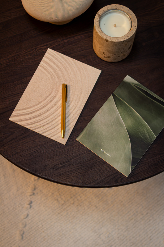 kalendarze i plannery Notebook w kropki Growth inspirowany liśćmi A5