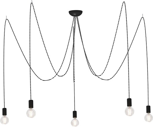 Lampa wisząca SPIN gray V MIA home