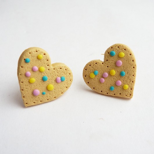 Ciastka serca sztyfty Lemon Lovely