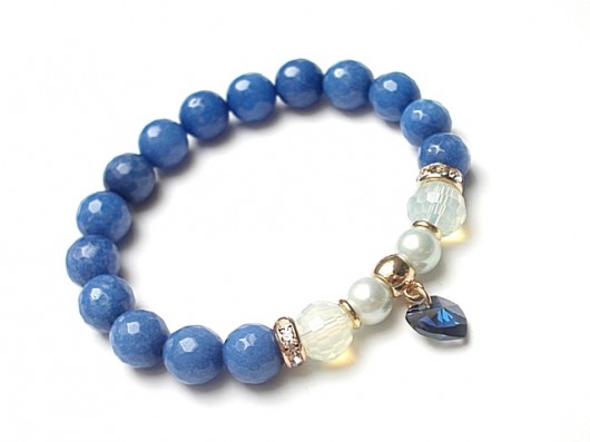 Blue heart  vol. 2 /17.09.2015/ - bransoletka KiKa pracownia
