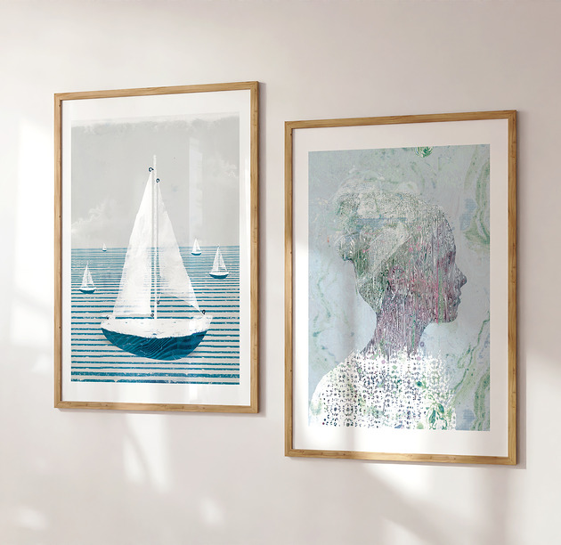 plakaty 2 grafiki 50x70 cm