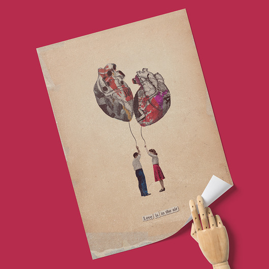 plakaty Plakat Love is in the air