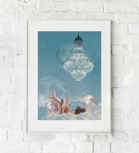 plakaty Plakat A3 - Kosmiczna kąpiel