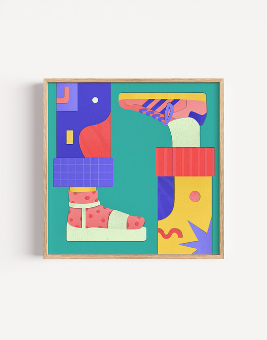 plakaty Plakat Buty