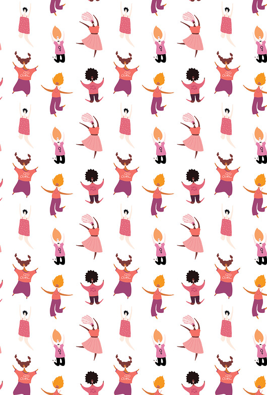 akcesoria różne papier do pakowania -  Go Girl - P-118w