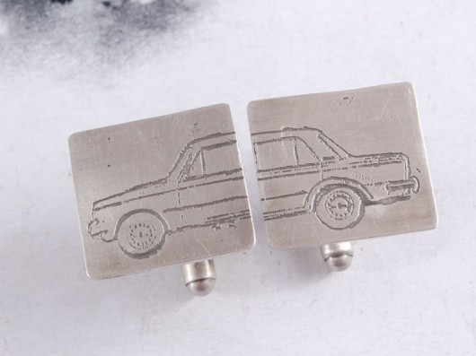 FIAT 125 P - spinki mankietowe Dorota Oyrzanowska