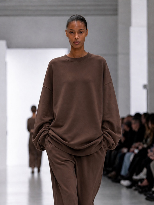 tuniki damskie Bluza brązowa YY700335