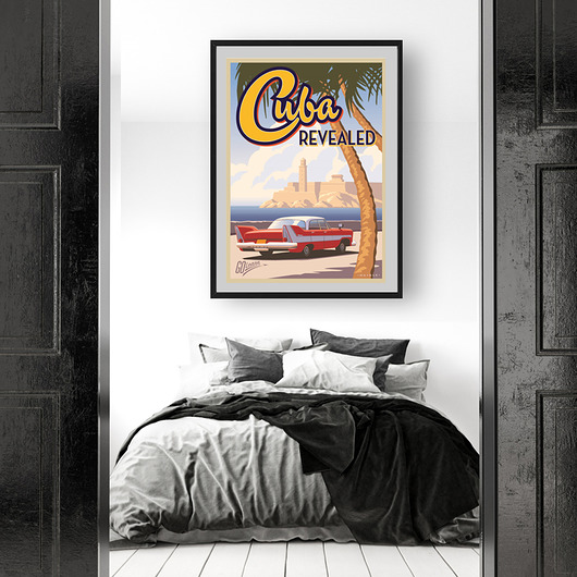 Plakat Vintage Cuba Poster Gallery Wall