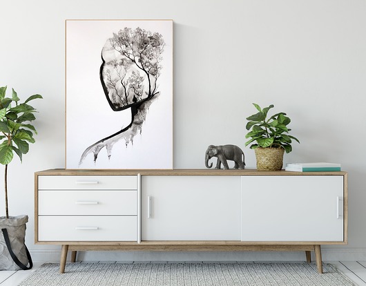 grafika 50X70 cm  - ZAM Krystyna Siwek Art