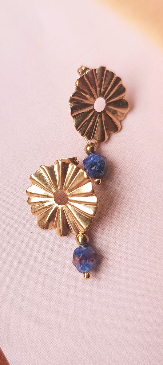 kolczyki pozłacane Kolczyki pozłacane Sun