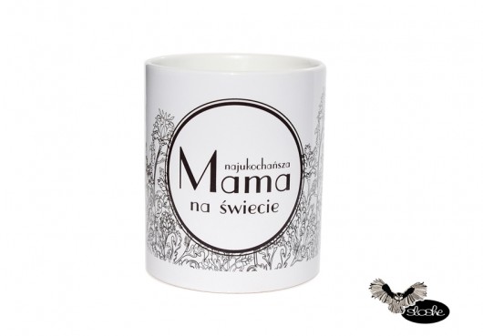 Najukochańsza Mama na świecie, kubek 330ml Sowia Aleja