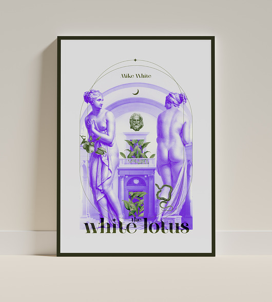 plakaty Biały Lotos - White Lotus - plakat B2