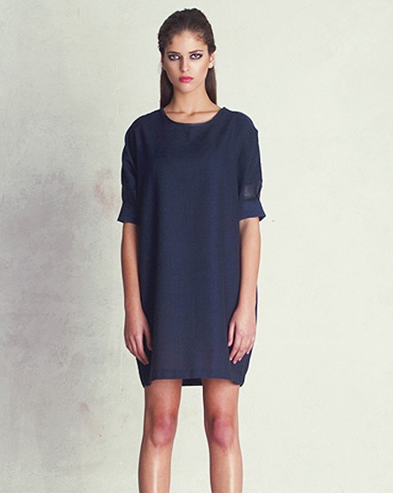 deep blue dress Cruel