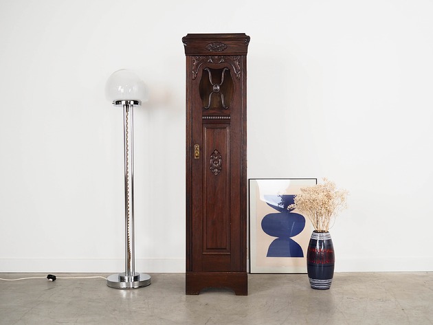 szafki Słupek dębowy, duński design, lata 50, produkcja: Dania