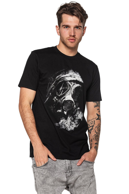 t-shirty męskie T-shirt męski UNDERWORLD Gas mask