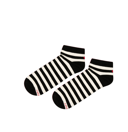 Skarpetki Black Stripes Low Soxstory