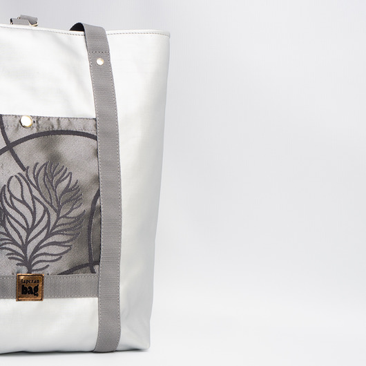 Srebrna torba eco. Taszka 03 Tapczan bag