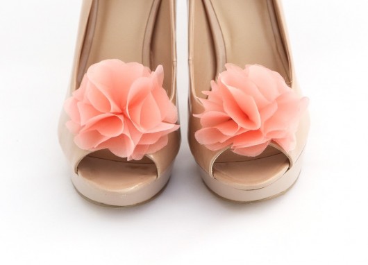 Innocent Girl - Powder Pink - klipsy do butów HowDoILook