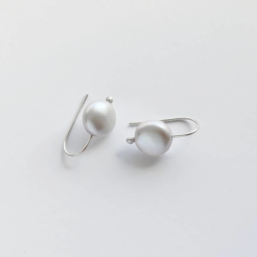 kolczyki z kamieniami Kolczyki OKRĄG