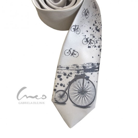 Krawat Bicykl Gabriela Krawczyk