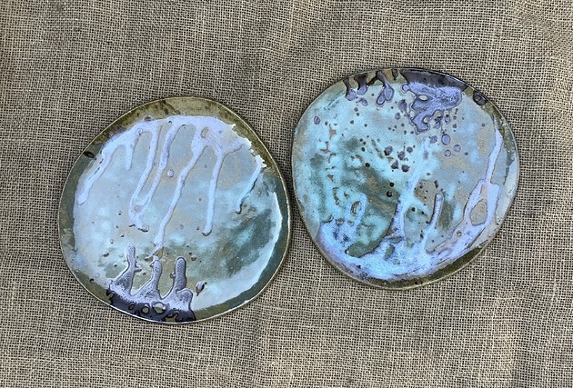 patery i talerze Duże talerze ręcznie robione