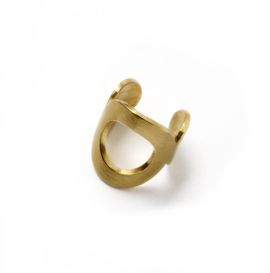 nausznice Nausznica złocona Ring