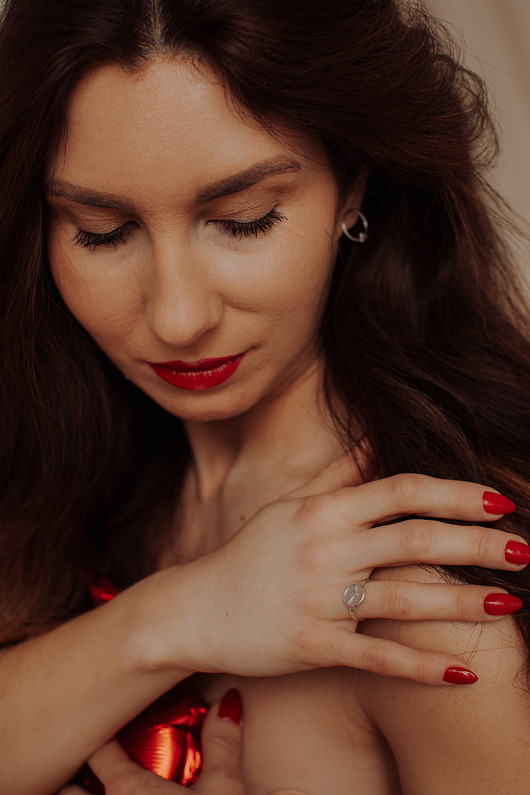 pierścionki srebrne Srebrny pierścionek z górskim szczytem