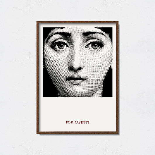 Plakat Fornasetti Art Inspiracja Pas De LArt