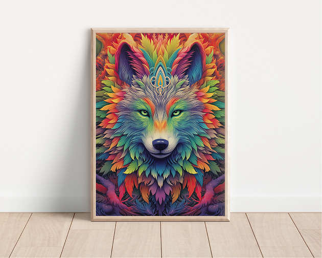 plakaty Plakat wilk