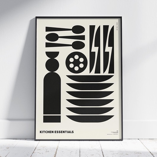 plakaty Plakat abstrakcyjny, abstrakcja, geometria - Niezbędnik Kuchenny