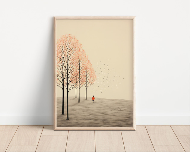 plakaty Plakat drzewo - w stylu Alessandro Gottardo