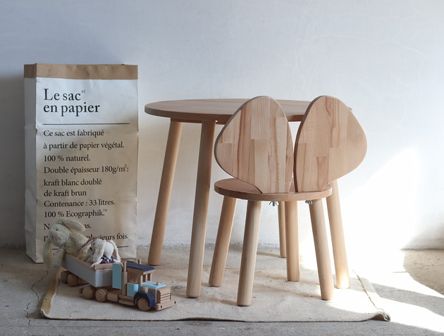 meble do pokoju dziecka Krzesełko myszka woody + stolik komplet