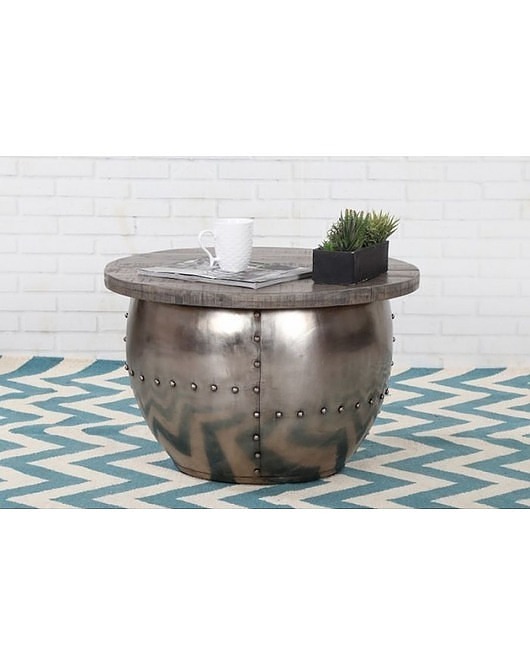 stoliki kawowe Stolik Kawowy Stolik Metalowy Palla Szary