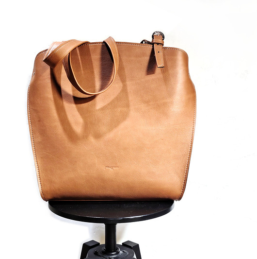 torby na ramię Shopper Japandi skórzana torba na ramię