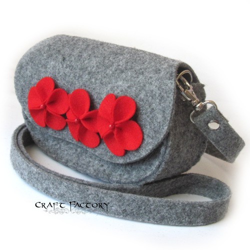 Mini Red Pops - mini torebka na pasek Craft Factory